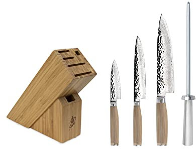 Shun Premier Blonde - Set di 5 coltelli per avviamento