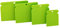 Mivos Set di 4 spatole giapponesi – Set di spatole in plastica giapponese – Set di mastice per corpo – Set di riempitivi leviganti – Flessibili e resistenti agli acidi – 50 mm 70 mm 95 mm 115 mm