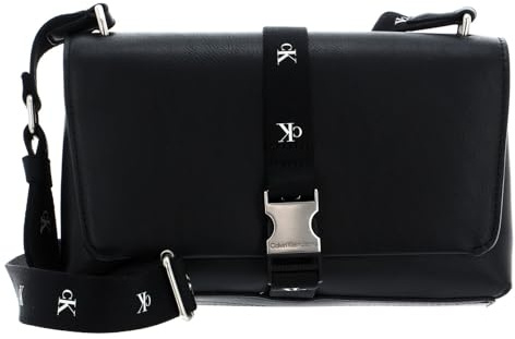 Calvin Klein Umhängetasche CKJ Ultralight EW Flap25 Black schwarz
