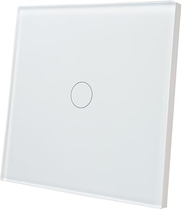 LED ATOMANT 4x Interruptor de Cristal ZigBee 3.0 1 Via Requiere HUB | App Smart Life/Tuya