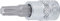 BGS 2595 | Douille à embouts | 6,3 mm (1/4) | profil T (pour Torx) T30