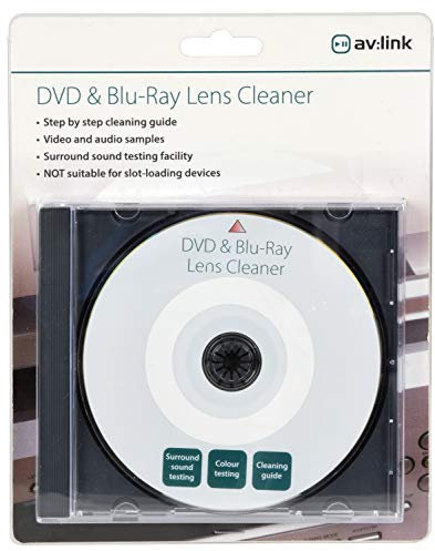 Lens Cleaner for CD/DVD/Blu-Ray/PC & Games Consoles