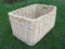 Holzkorb, Regalkorb Kaminkorb, Erntekorb aus Rattan Gr.1 natur, ca. 40 x 23 x 21