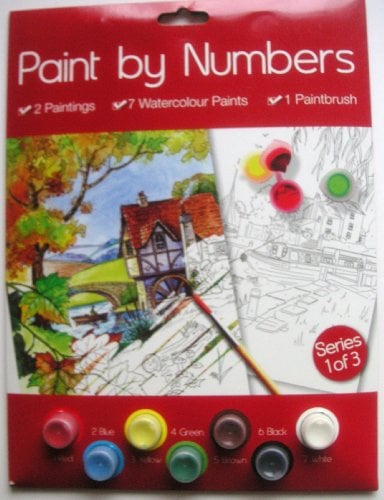 Super Value Paint By Numbers Set Series 1 Of 3