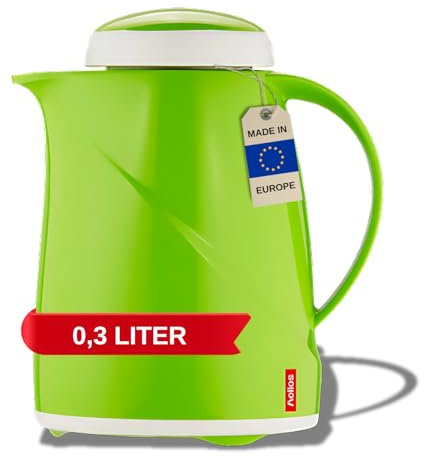 Helios Wave Isolierkanne, Kunststoff, Kiwi, 0,3 Liter
