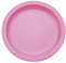 Harfield 23cm Polycarbonate Narrow Rimmed Plate Pink (Pack of 4)