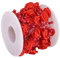 Hilitand 10m / Rolle 3mm Rose Künstliche Perle Draht Perlen Garland String DIY Hochzeit Dekoration, Faux Kristall Perlen(rot)