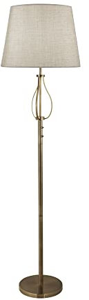 Searchlight 7485AB Vegas Floor Light (Antique Brass)