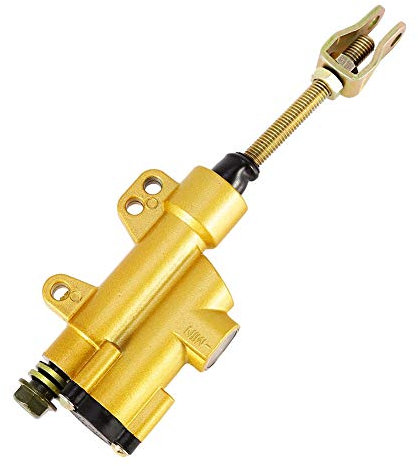 Pompa Freno, 1 pezzo 43 mm e 53 mm Pompa a Cilindro Principale Freno a Pedale Posteriore per Moto Sportbike ATV Moto Dirt Pit Quad Bike
