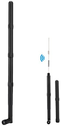 Antena WiFi Antena Externa Nic, Vertical 2400-2500MHz WiFi 2.4GHz 18DBI Antena de enrutador de Tarjeta de Red inalámbrica de Alta Ganancia