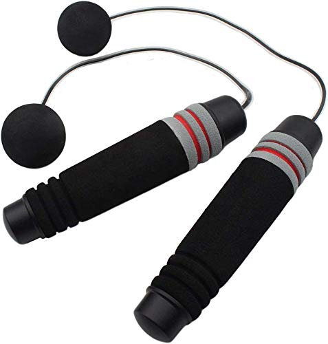 Corde à sauter lestée sans fil Fitness Cordes à sauter sans corde à l'intérieur de l'exercice de poids de l'entraînement de la corde à sauter