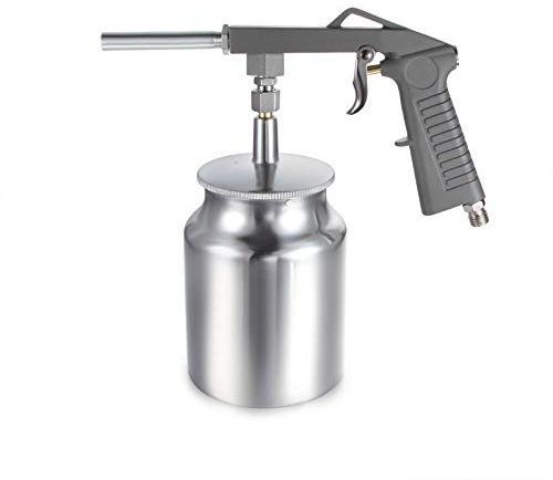 Madlife Garage 1000ml Global Air Undercoating Spray Gun with Suction Feed Cup for Rubberized Undercoat,Apply Sprayable Truck Bed Liner Coating,Chip Guard Paint-Pneumatic Automotive Application Sprayer