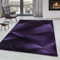 SIMPEX Kurzflor Teppich, Abstrakt Design, Teppich Violett, 160 x 230 cm, Teppich modernen Stil, Teppich Wohnzimmer
