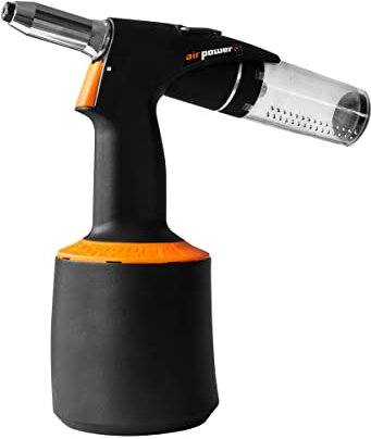 GOEBEL®-airPower2-Pneumatische Hydraulische Blindnietsetzgerät 4,0/4,8/5,0/6,0/6,4 mm Blindnietgerät Pistole Niete Setzwerkzeug Druckluft Nietpistole Nietzange Nietenzange Blindnietzange