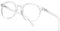 Lanomi Blue Light Blocking Reading Glasses for Man Women Round Glasses 1.0 1.25 1.5 2.0 2.25 2.5 2.75 3.0 3.5 Stylish Ladies Readers With Spring Hinge Screen Eyeglasses 1.75 (Round Clear Frame, 1.5)