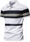 LAOSU Homme Polo Manche Longue Imprimé Pas Cher Tee Shirt Personnalisé Casual Mode Chemise Col Boutonné Ample Revers Travail Classique Pullover Simple Beau Hauts Confort Décontracté Tops, 04-noir, M