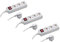 Meister Steckdosenleiste 3-fach - 3er Set - 3 m Kabel - weiß - mit Schalter - IP20 Innenbereich / Steckerleiste / Mehrfachsteckdose / Tischsteckdose / Tido 3-fach / 7430570