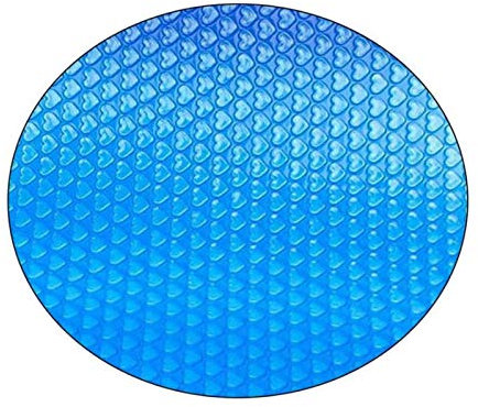 Aotuman Bâche À Bulles - Couverture De Piscine Solaire Ronde, Film D'isolation Thermique pour Piscine, Spa, Couverture De Protection Piscine Solaire Chauffage De Bassin Outdoor Jardin 180x180 cm