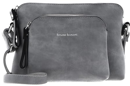 bruno banani Umhängetasche Crossbody Bag Grey grau