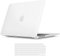 TECOOL Hülle Kompatibel mit MacBook Air M4 M3 M2 13.6 Zoll 2022 2024 2025 (A3240 A3113 A2681), Anti-Fingerabdruck Ultradünne Schutzhülle Case mit Tastaturschutz (EU Layout), Gefrostet Klar