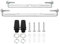 PATIKIL 115mm 150mm Ceiling Light Plate Kit, 2 Set Light Fixture Mounting Bracket Plate Universal Steel Crossbar for Home Office Pendant Wall Light
