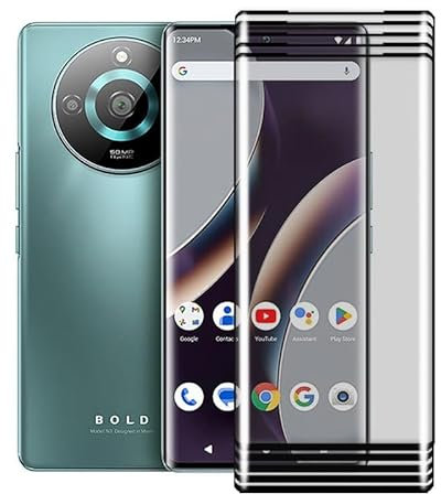 AQGG 5 Stück Schutzfolie für NIO Phone (6.81) Displayschutzfolie, 9H Härte Folie HD Klar Schutzglas, Kratzfestnzer Anti-Bläschen gehärtetes Glas Schutz screen