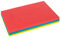 Argon Tableware Plastic Chopping Board - Multicolour - Pack of 4-45cm x 30cm - Thick Colour Coded Kitchen Professional Catering Cutting Block Mat for Dairy, Seafood, Vegetables and Meat