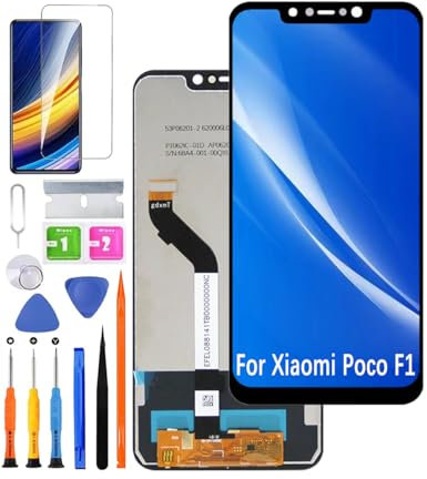 HLYGZX Pantalla original de repuesto para Xiaomi Poco F1, pantalla LCD M1805E10A Poco F1, pantalla LCD, digitalizador táctil, kit de piezas de reparación
