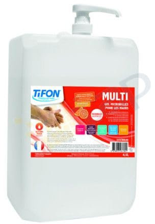 1 bidon de savon gel avec microbilles - 4.5L