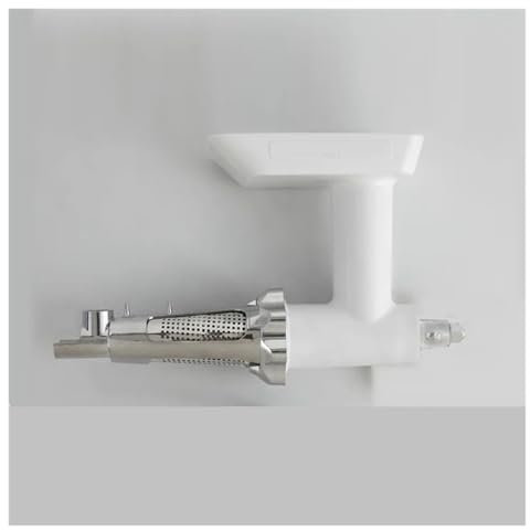 Meat Grinder Attachment Tomato Juicer Strainer Screw Shaft Filter Sleeve Baffle Accessories, Compatible for KitchenAid FGA Mixers