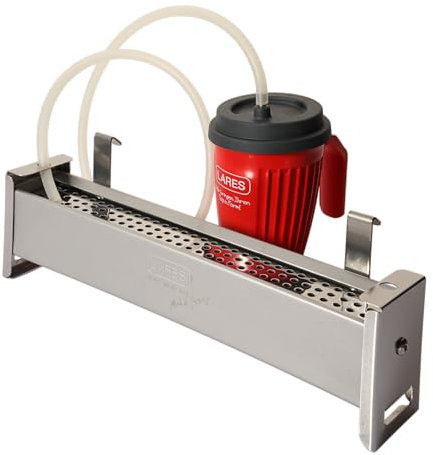 Lares Dampferzeuger - Für einen optimalen Backvorgang/Bedampfung - mehr Ofentrieb, eine knusprige Kruste und einen schönen Glanz für Teiglinge - Größe: 28x5,3x8 cm - Made in Germany