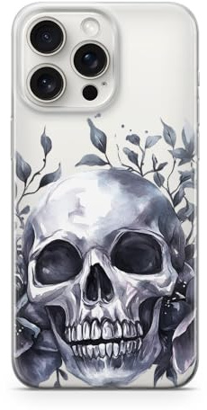 Sunny-Case Handyhülle Totenkopf Gruft Nr.883 Dark Woman Sexy Wave Dark Comic Schutz Bumper Hülle kompatibel mit iPhone 13 Ohne Display Glas Folie 9H