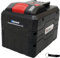 HEADNMORE® Bundle – Parkside Performance® 20 V 12 Ah Smart batteria PAPS 2012 + portachiavi + supporto da parete