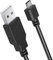 Câble de Charge pour Manette PS4, 1.8m à Charge Rapid Câble Micro USB pour Sony Playstation 4 PS4 Slim/Pro, Xbox One S/X Manette (Noir)