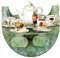 SANTORO Popnrock, 3D Pop Up Greeting Card - Tea Time - For Her, For Mum, Birthday, Mothers Day