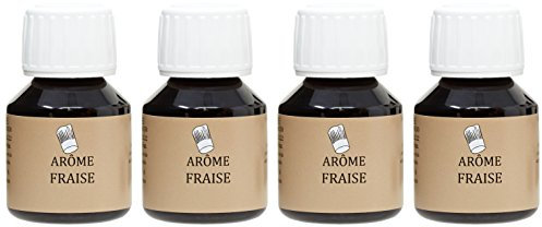 SélectArôme Arôme Fraise 58 ml - Lot de 4
