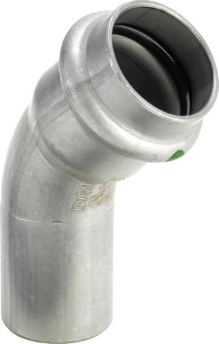 Viega 2326.1 - Kurve Sanpress 45º 2326.1 Durchmesser 18 mm Edelstahl