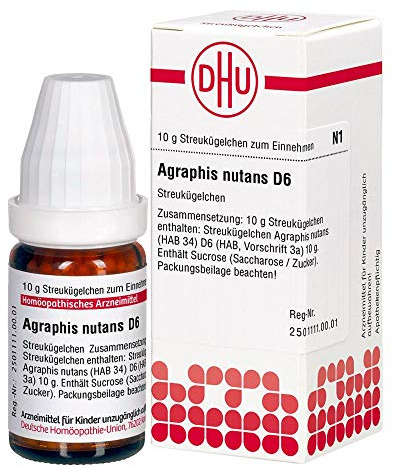 AGRAPHIS NUTANS D 6, 10 g