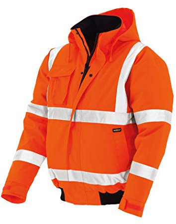 teXXor 4119-XL Whistler Pilote-Veste de Travail Visibilité, Orange, Taille XL