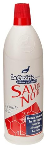 LA PERDRIX Savon Noir Liquide Huile de Lin 1000 mL