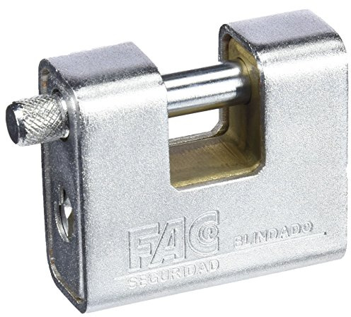 Fac - Candado 60 mm. laton rectang. blind. caja