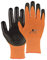 Schnittschutz Arbeitshandschuhe - 10 Paar - Montagehandschuhe - Schnittschutzhandschuhe - Schnittschutzklasse 3 - Farbe: orange/schwarz - Gr. 8 (M)