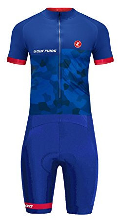UGLY FROG Radsport Skinsuit 2025 Bike Wear Sommer/Herbst Herren Radanzüge Kurzarm Fahrrad Trikots & Shirts Set Schnelltrocknend Triathlon Bekleidung