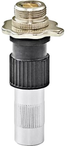 Meinl Percussion Microphone Adapter Zubehör - Mikrofon Adapter für Beckenständer - Stahl, Verchromt (TMMA)