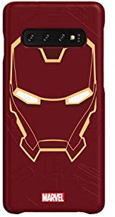 Samsung Galaxy Friends Cover Marvel's Iron Man für Samsung Galaxy S10 (GP-G973HIFGK) rot