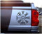 Samunshi® Aufkleber Vegvisir Vikings Wikinger für Auto Motorrad in 13 Größen und 25 Farben (10x10cm grau)