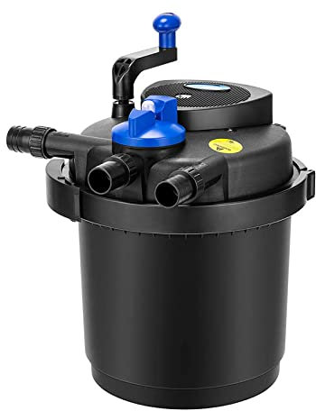 VIVOHOME Filtro per Stagno Biologico pressurizzato con sterilizzatore UV da 13 Watt, Fino a 1600 galloni