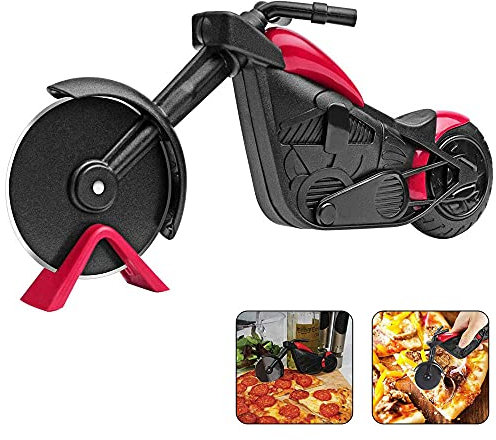 Tang Yuan Motorrad Pizza Cutter, Edelstahl Roller, Kreative Werkzeuge, Exquisite Küche Geschenk