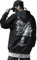XYXIONGMAO Techware Graphic Hoodies Street Streetwear Hoodie Japanisch Oversized Schwarz Herren Hip Hop Sweatshirt, Schwarz, Large