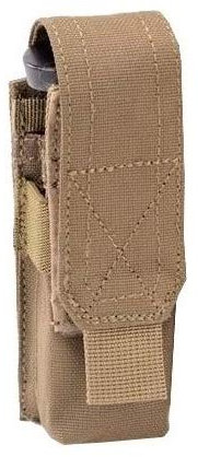 OUTAC Porta Caricatore Molle Pistola Singolo 9 MM Coyote Tan OT-PM01 CT